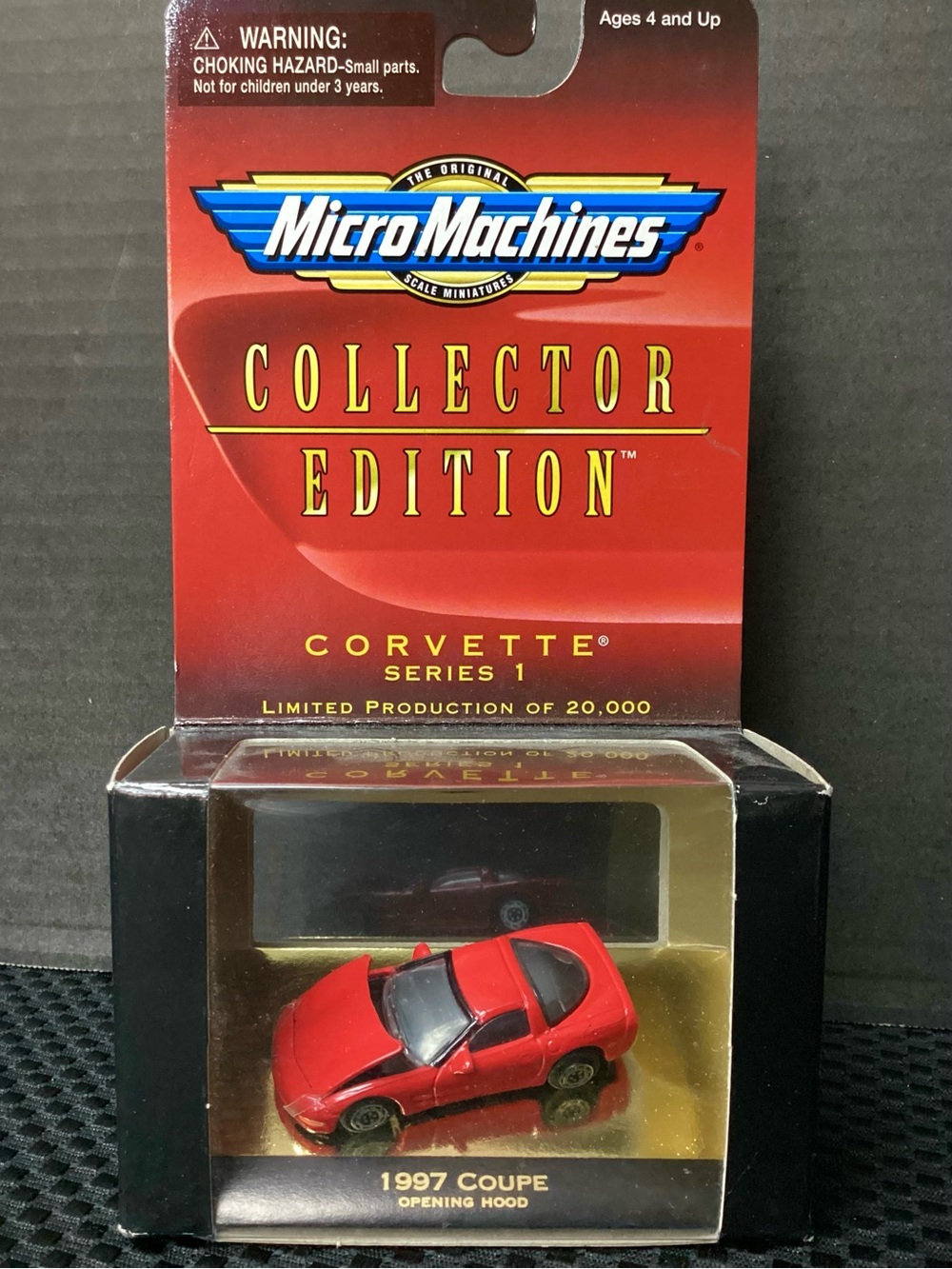 Micro Machines Collector Edition Corvette series I. 1997 Coupe - Red